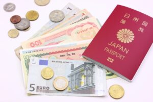 パスポートと外貨